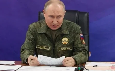 Putin Announces Successful Test of New Nuclear-Capable Russian Missile