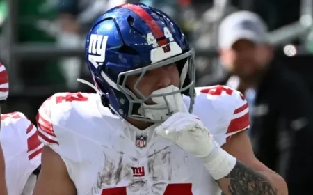 Giants’ RB Cam Skattebo Sustains Severe Ankle Injury, Carted Off Field