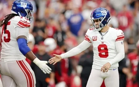Giants Activate Kicker Gano from IR for Eagles Matchup