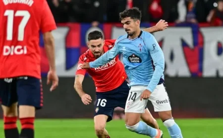 Live LaLiga EA Sports Match: Osasuna vs Celta de Vigo