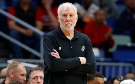Spurs Honor Popovich’s Career with Subtle Banner Unveiling