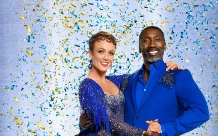 Jimmy Floyd Hasselbaink Frustrated by Mistake on BBC’s Strictly