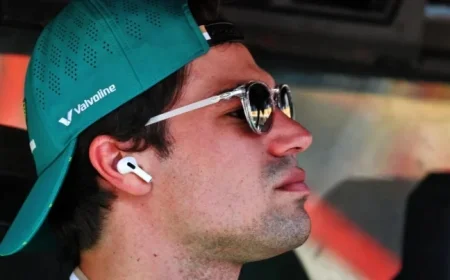 Lance Stroll Exits F1 Media Briefing, Deflects Questions to Team