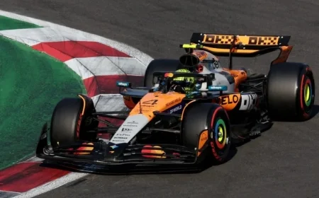 Lando Norris Leads Mexican Grand Prix Ahead of Ferraris