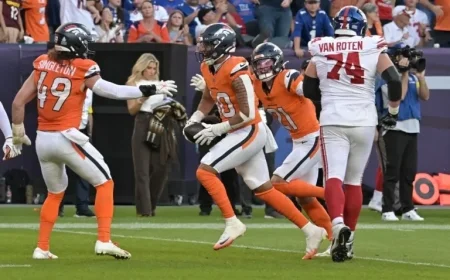 Denver Broncos Defense Fined for Postgame Interactions with NFL Referee Brad Allen