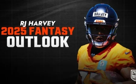 RJ Harvey Fantasy Hub: Week 8 Injury Updates, Start/Sit Advice, Projections, Weather Effects