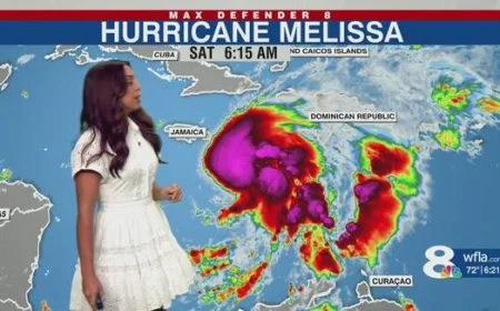 Jamaica Hurricane Melissa: Category 4 storm crawls toward island with life-threatening surge and catastrophic flooding risk