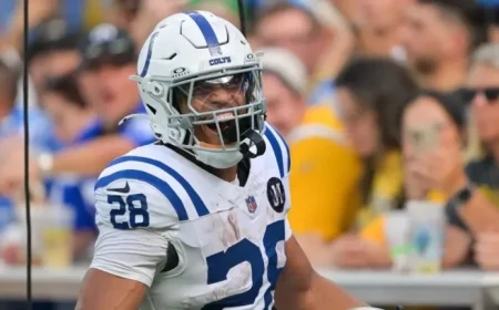 Colts’ RB Jonathan Taylor Pursues Rare Achievement in 2025 Season