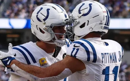 Michael Pittman Applauds Daniel Jones’ Revival with Colts After New York Criticism