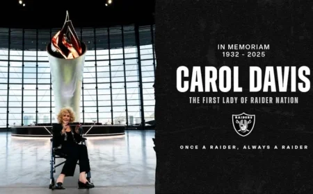 Carol Davis, First Lady of Raider Nation, Dies at 93