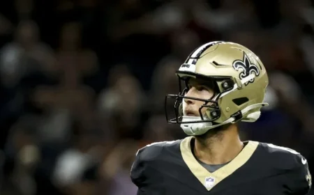 Saints Rely on QB Tyler Shough Trailing 17-3 in Third Quarter