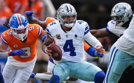 Broncos’ Dondrea Tillman Shines with Interception Against Cowboys’ Dak Prescott