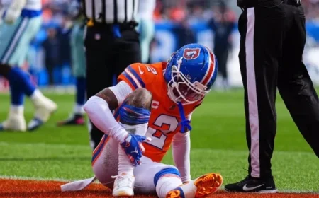Denver Broncos’ Pat Surtain II Injures Shoulder, Leaves Dallas Cowboys Game