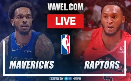Live Score Updates: Dallas Mavericks vs Toronto Raptors NBA Clash