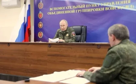 Putin Announces Successful Test of New Long-Range Nuclear Missile