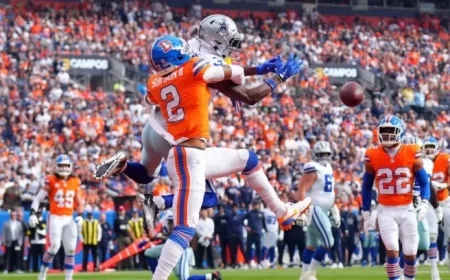 Broncos’ Star Surtain Leaves Game Early with Shoulder Injury