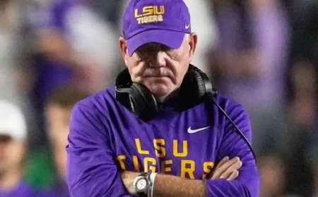 LSU Officials Deliberate Kelly’s Future Prospects