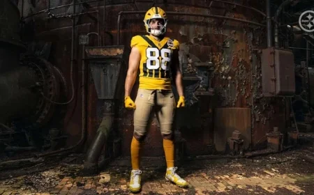 Steelers Don Retro 1933 Uniforms Against Packers