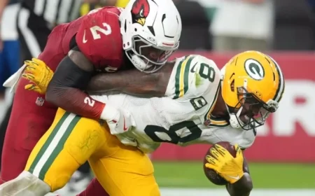 Packers’ Josh Jacobs Extends Impressive Touchdown Streak