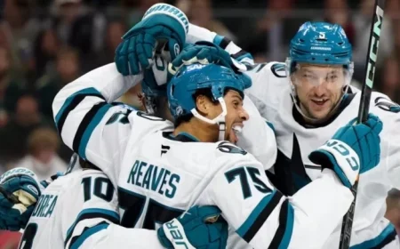 Celebrini’s Overtime Goal Secures Sharks’ Victory Over Wild