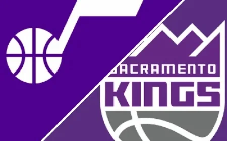 Kings Edge Out Jazz 105-104 in Thrilling Game Recap