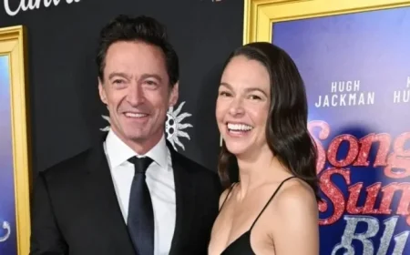 Hugh Jackman and Sutton Foster Shine at First Red Carpet Together Post-Divorce