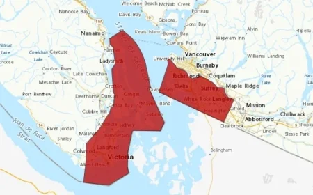 Wind Alert for South Coast B.C., Impacting Metro Vancouver Areas