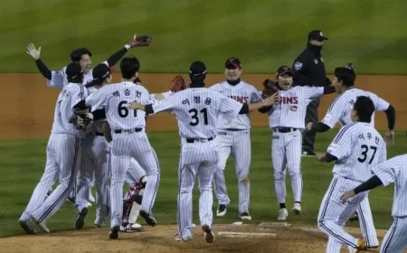 LG Twins and Hanwha Eagles Set for Historic Korean Series Showdown