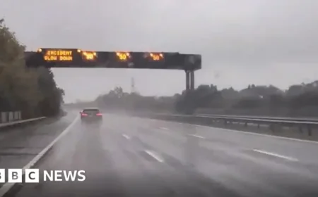 M5 Devon Car Crash Triggers Major Traffic Delays