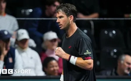 Cameron Norrie Faces Carlos Alcaraz in Paris Masters 2025 Round Two