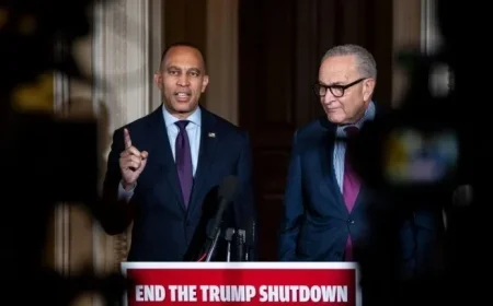 Democrats Blame Trump as Millions Risk Losing Food Aid in Shutdown