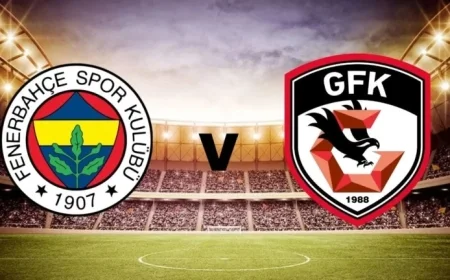 Fenerbahçe vs. Gaziantep FK: Starting Lineups Announced