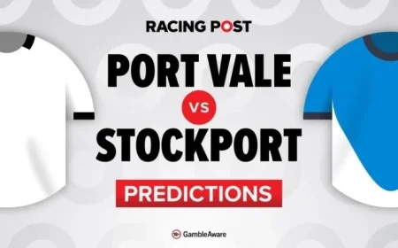 Port Vale vs Stockport: Predictions, Team News, Betting Tips, and Odds