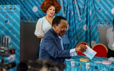 Cameroon Presidential Election Results: Paul Biya Declared Winner With 53.66% Amid Protests and Disputes