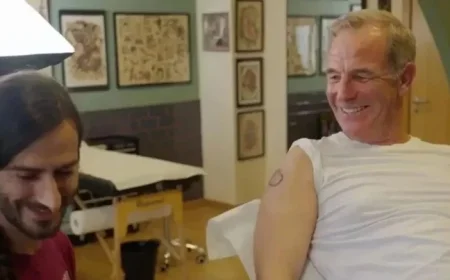 TV Star Robson Green Unveils Story Behind First Tattoo at 60