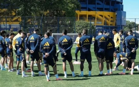 Boca Finalizes Lineup to Face Barracas Central