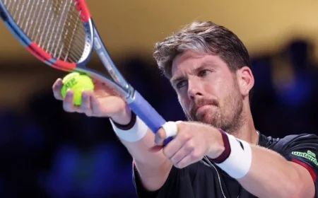 Paris Masters: Cameron Norrie beats Baez to book Carlos Alcaraz showdown in Round 2