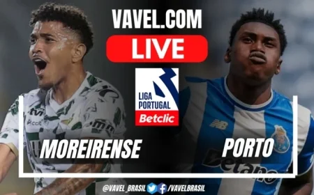 Porto vs Moreirense: Live Score Updates in Liga Portugal Match