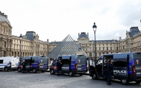 Louvre Heist Arrests: Two Suspects Held After Daring Crown Jewels Robbery; DNA and CCTV Drive Investigation
