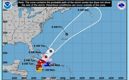 Hurricane Melissa intensifies to Category 5 on Jamaica’s doorstep; life-threatening winds, flooding and surge expected