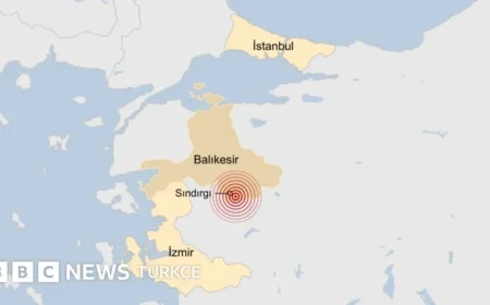 Earthquake in Balıkesir Felt in Istanbul and Izmir