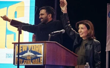 Kathy Hochul Heckled at Zohran Mamdani Rally Event