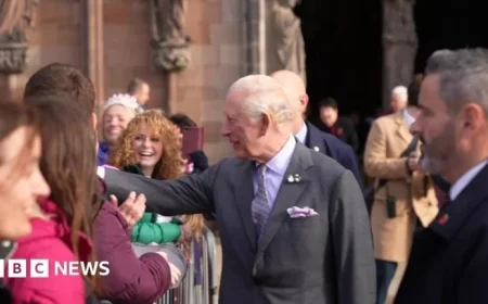Hecklers Challenge King Charles on Prince Andrew and Epstein Association