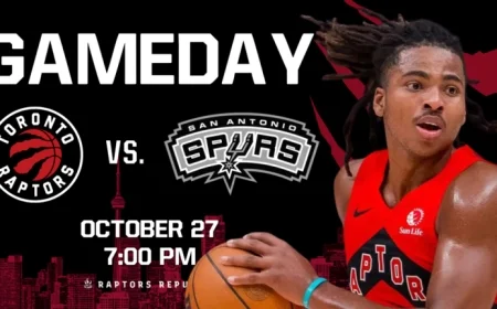 Raptors Face Spurs in Thrilling Gameday Showdown