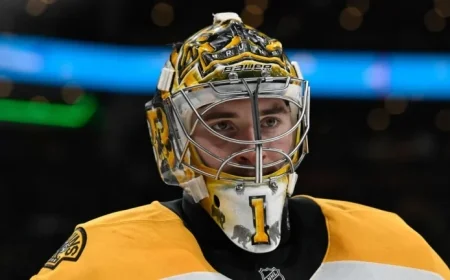 Avalanche Star Praises Swayman for Bruins’ Surprise Victory