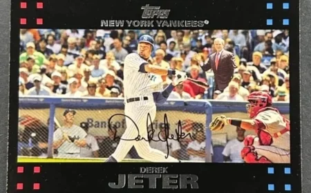 Derek Jeter Card Featuring Mickey Mantle and Waving President Gains Attention