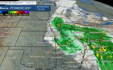 Tracking Category 5 Hurricane Melissa Threatening Kansas City