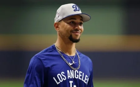 Dodgers’ Betts Wins Prestigious Clemente Award