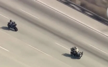 Deputy’s Killer Pursued and Dismounted from Motorcycle in Escape Attempt