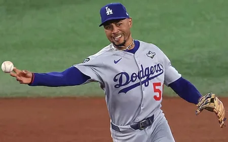 Dodgers’ Mookie Betts Earns Roberto Clemente Award for Humanitarian Efforts